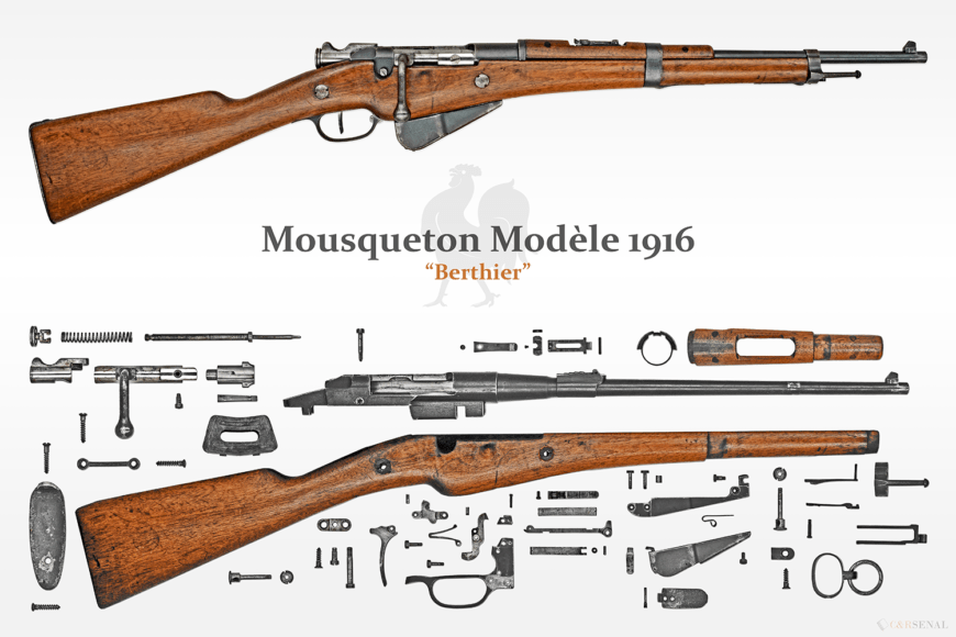 Anatomy: French Berthier Mle. 16 - C&rsenal