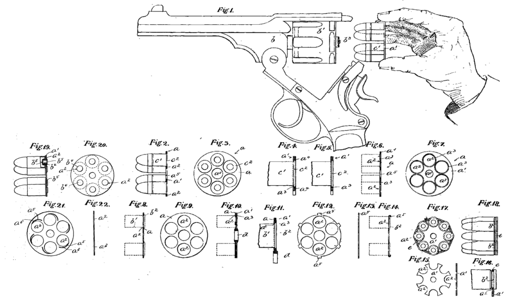Patent: Webley & Scott Revolver and Arms